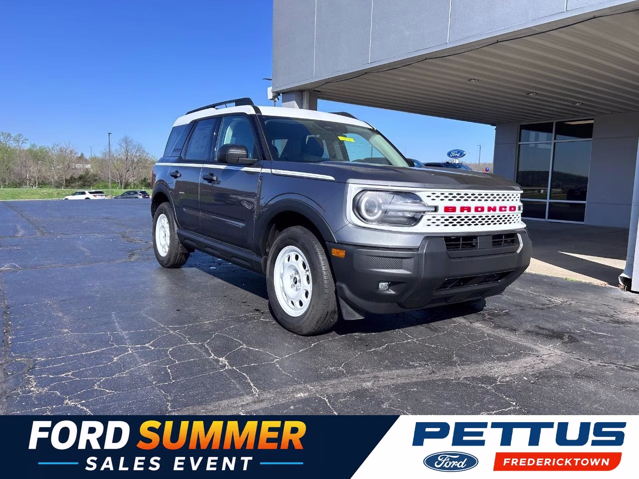 2025 Carbonized Gray Metallic Ford Bronco Sport Heritage 4X4 SUV