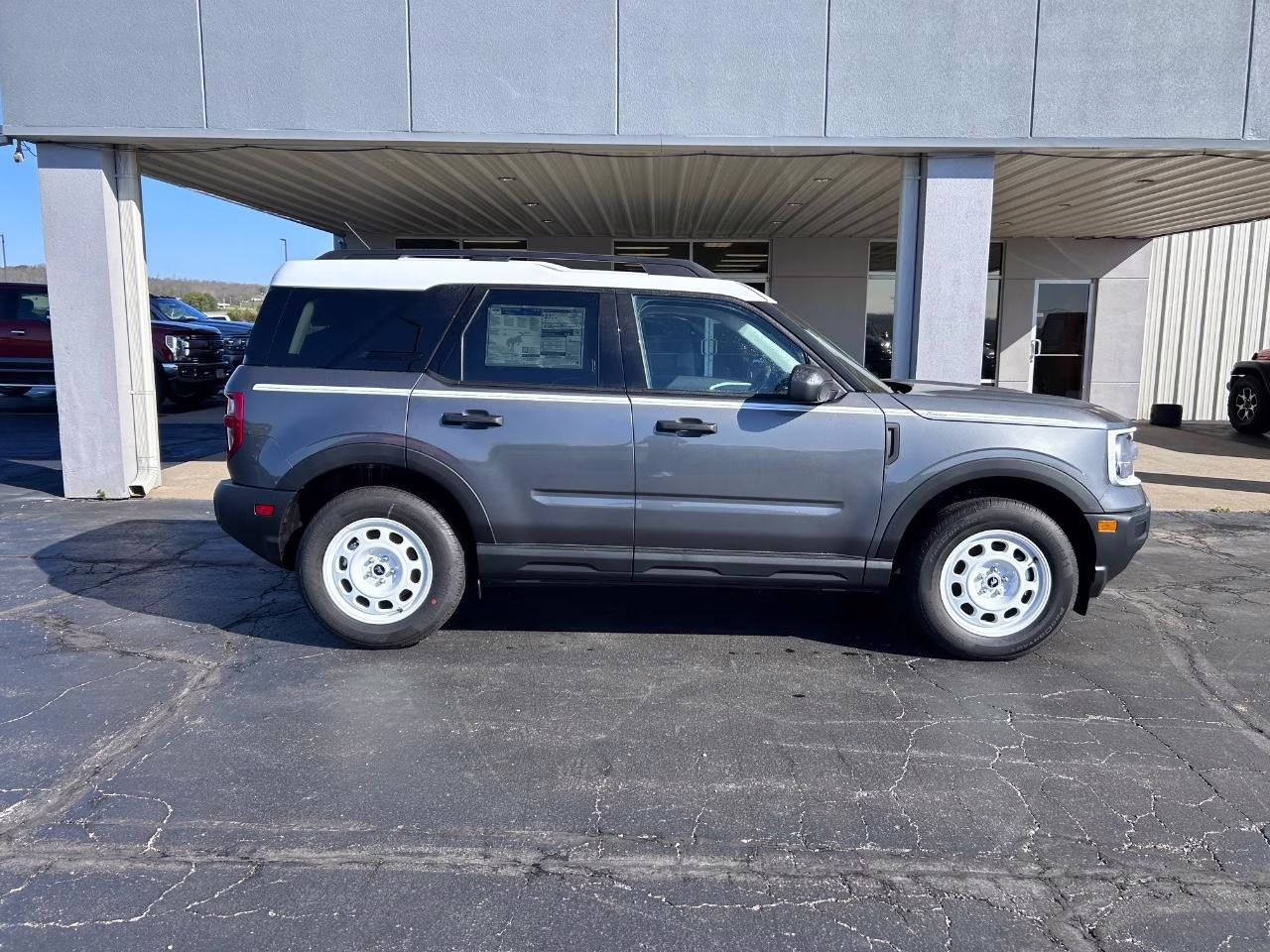 2025 Carbonized Gray Metallic Ford Bronco Sport Heritage 4X4 SUV