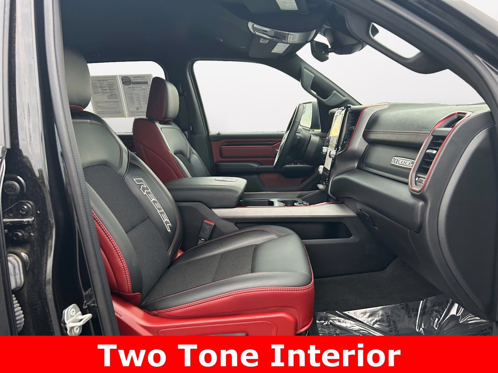 2024 Diamond Black Crystal Pearlcoat Ram 1500 Rebel 4X4 Truck