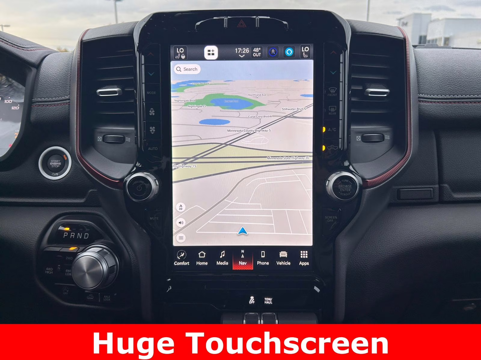 2024 Diamond Black Crystal Pearlcoat Ram 1500 Rebel 4X4 Truck