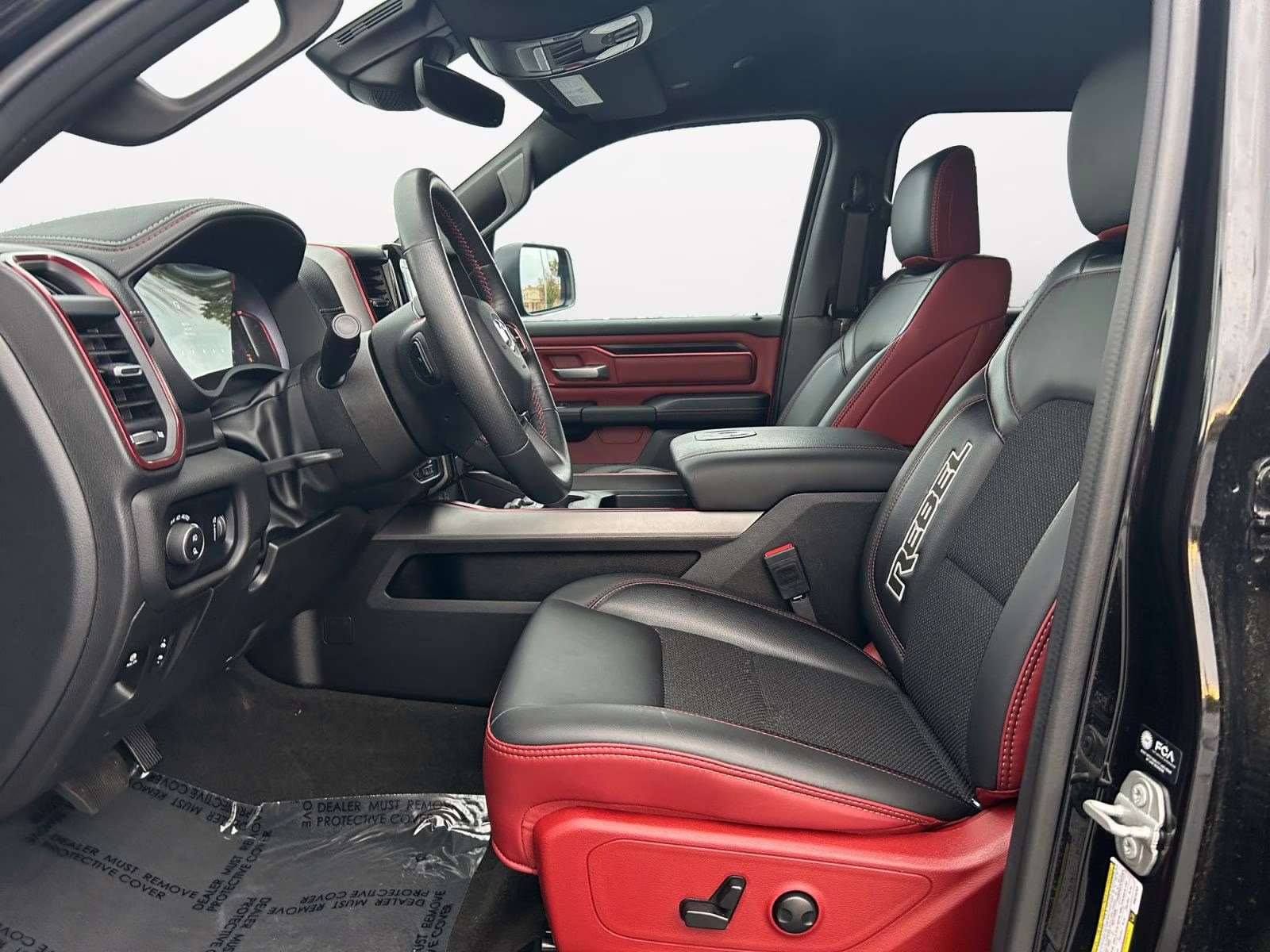 2024 Diamond Black Crystal Pearlcoat Ram 1500 Rebel 4X4 Truck