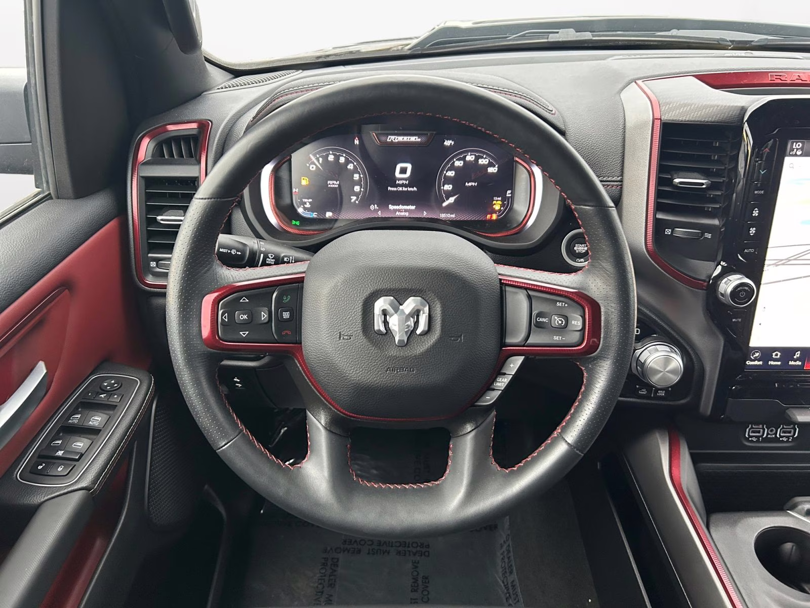 2024 Diamond Black Crystal Pearlcoat Ram 1500 Rebel 4X4 Truck