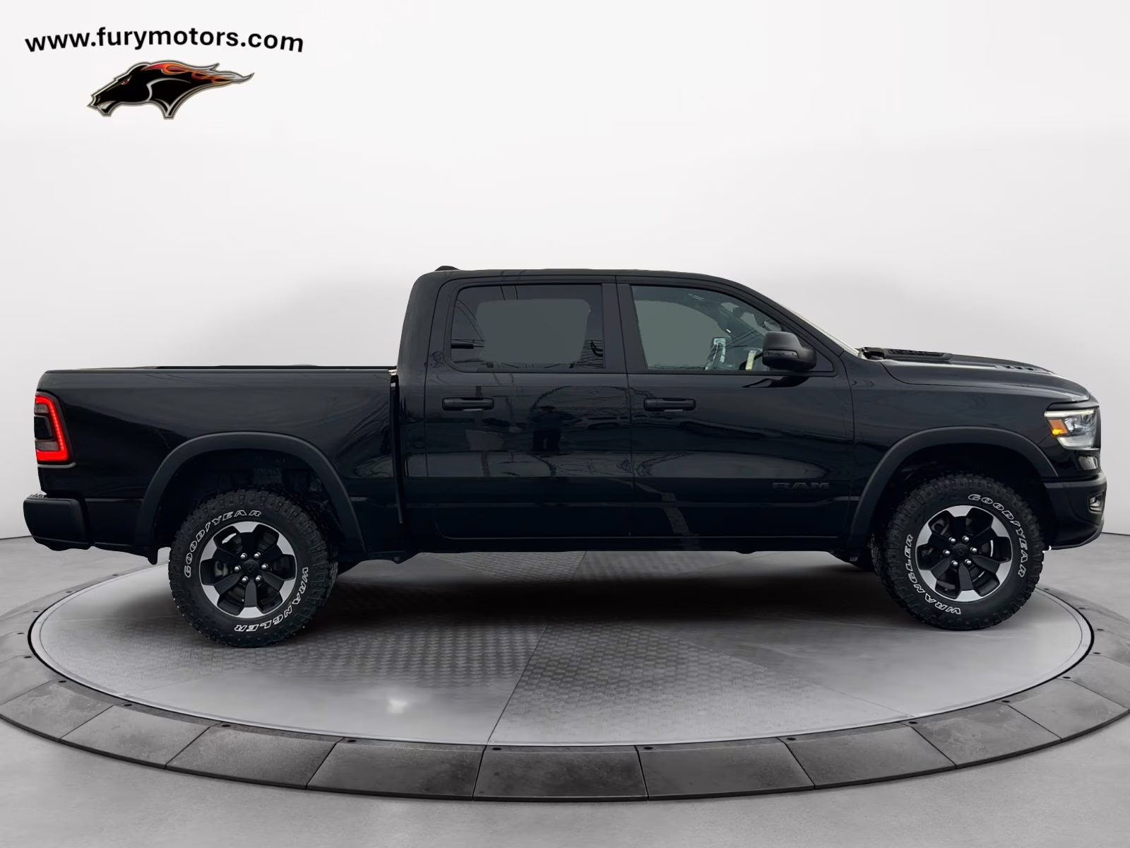 2024 Diamond Black Crystal Pearlcoat Ram 1500 Rebel 4X4 Truck