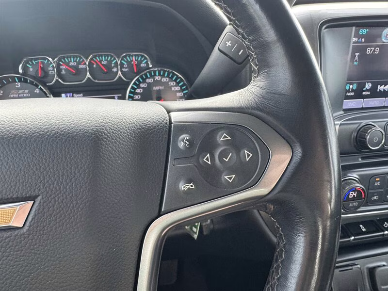 2018 Black Chevrolet Silverado 1500 LT 4X4 Truck