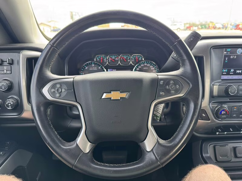 2018 Black Chevrolet Silverado 1500 LT 4X4 Truck