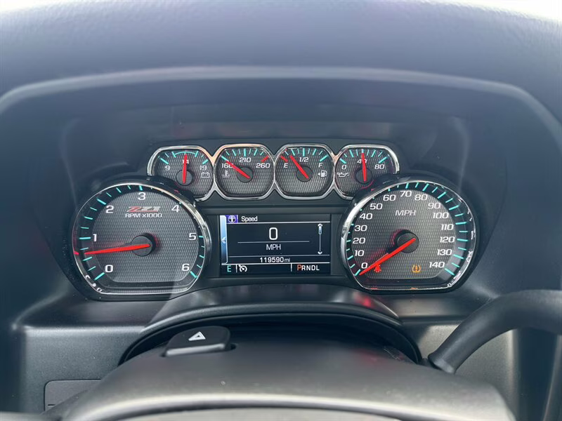 2018 Black Chevrolet Silverado 1500 LT 4X4 Truck