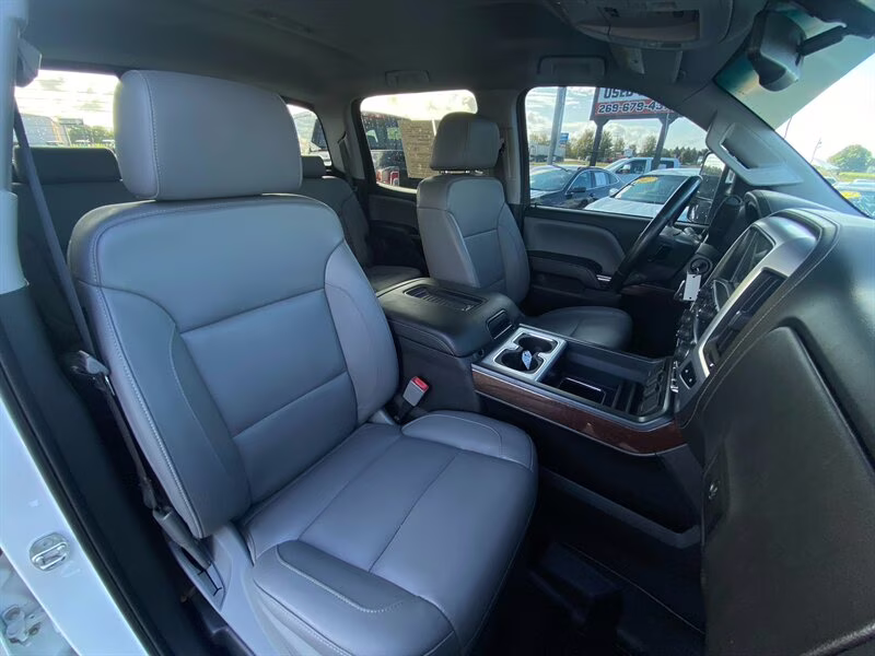 2018 Summit White GMC Sierra 1500 SLT 4X4 Truck