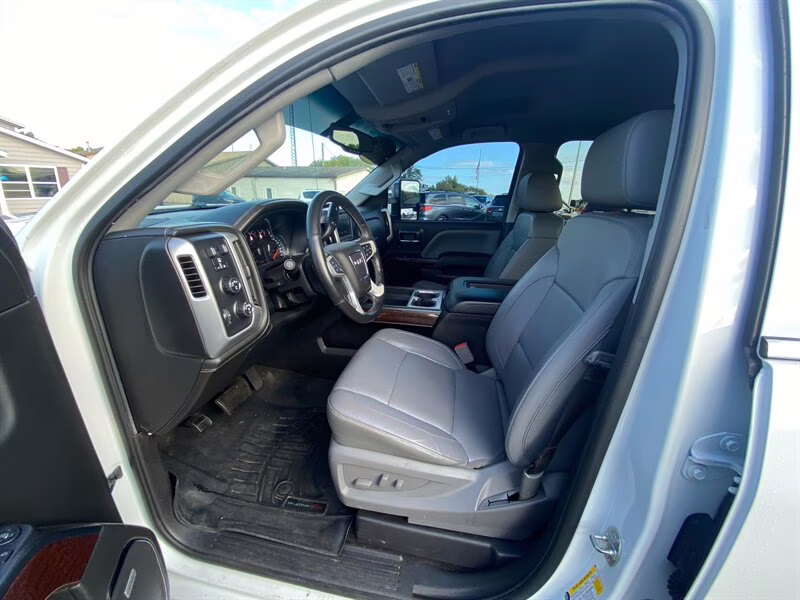 2018 Summit White GMC Sierra 1500 SLT 4X4 Truck