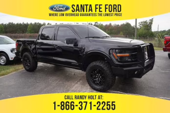 2025 Black Ford F-150 XLT 4X4 Truck