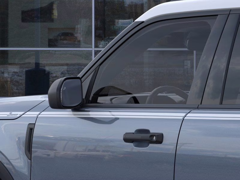 2025 Azure Gray Metallic Tri-Coat Ford Bronco Sport Heritage 4X4 SUV