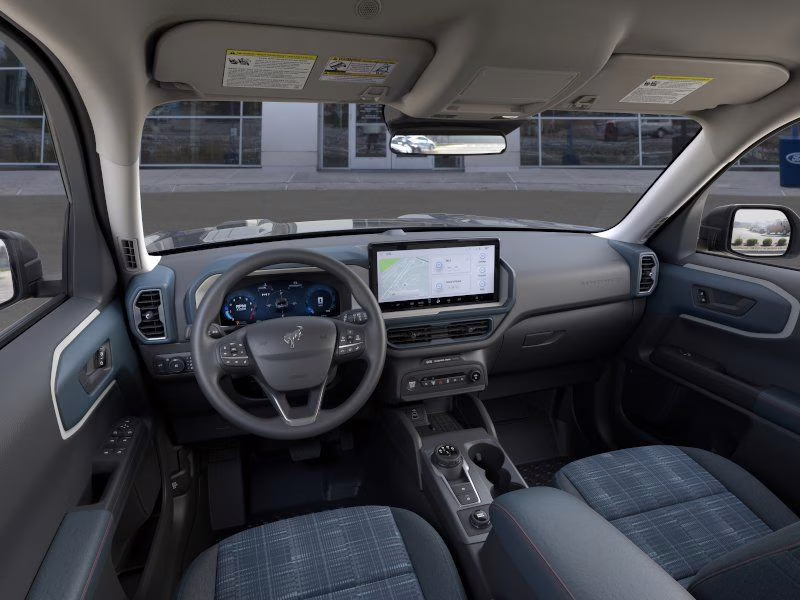 2025 Azure Gray Metallic Tri-Coat Ford Bronco Sport Heritage 4X4 SUV