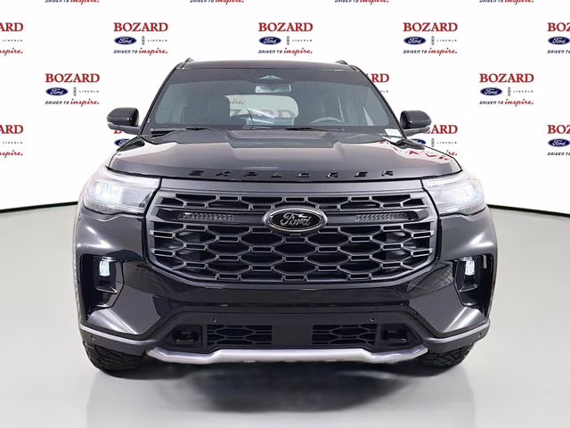 2026 Agate Black Metallic Ford Explorer Tremor Bozard Built 4X4 SUV