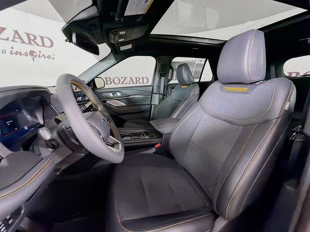 2026 Agate Black Metallic Ford Explorer Tremor Bozard Built 4X4 SUV