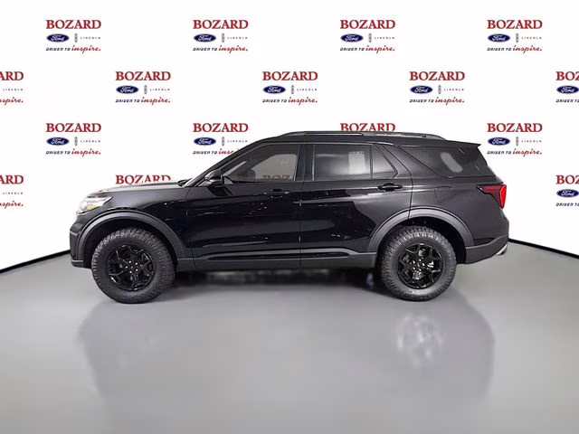 2026 Agate Black Metallic Ford Explorer Tremor Bozard Built 4X4 SUV
