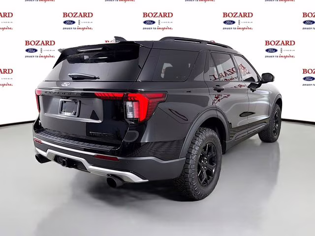 2026 Agate Black Metallic Ford Explorer Tremor Bozard Built 4X4 SUV