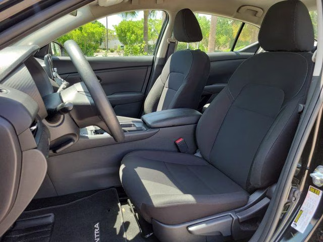 2025 Super Black Nissan Sentra S FWD Sedan