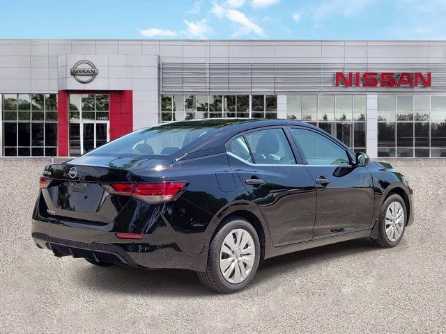 2025 Super Black Nissan Sentra S FWD Sedan