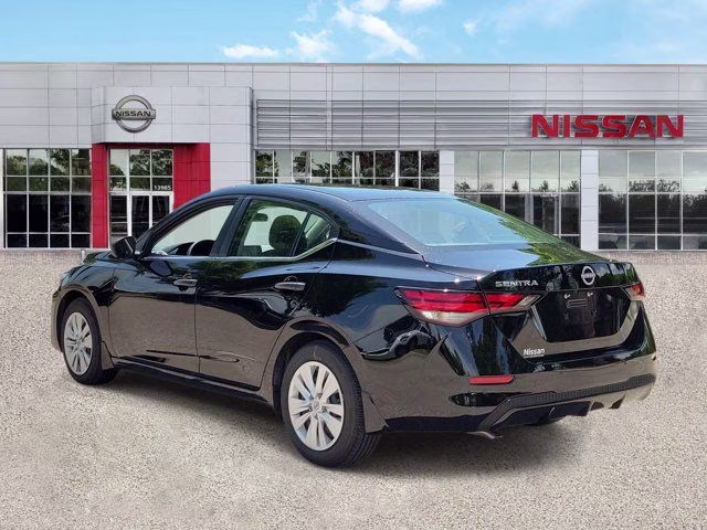 2025 Super Black Nissan Sentra S FWD Sedan