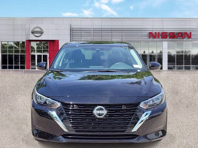 2025 Super Black Nissan Sentra S FWD Sedan