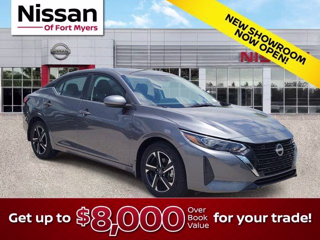 2025 Gun Metallic Nissan Sentra SV FWD Sedan