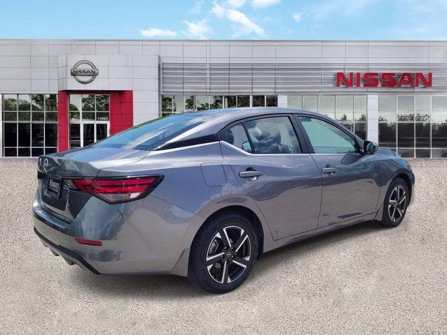 2025 Gun Metallic Nissan Sentra SV FWD Sedan
