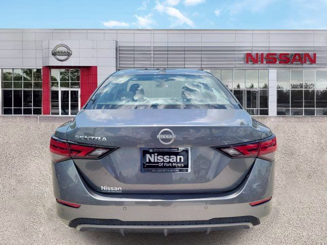 2025 Gun Metallic Nissan Sentra SV FWD Sedan