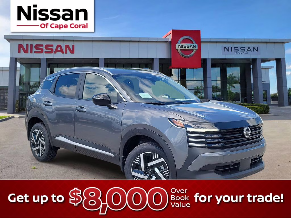 2026 Gun Metallic Nissan Kicks SV FWD SUV