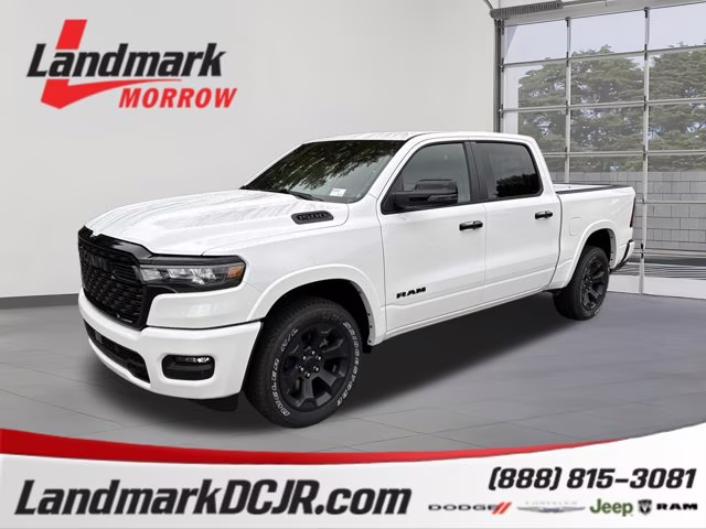2026 Bright White Clearcoat Ram 1500 Big Horn 4X4 Truck