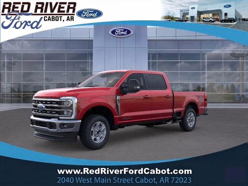 2026 Ruby Red Metallic Tinted Clearcoat Ford Super Duty F-250 SRW XLT 4X4 Truck