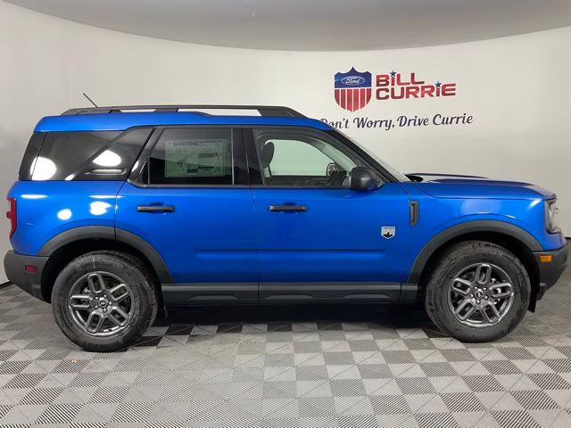 2025 Blue Metallic Ford Bronco Sport Big Bend 4X4 SUV