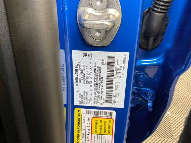 2025 Blue Metallic Ford Bronco Sport Big Bend 4X4 SUV