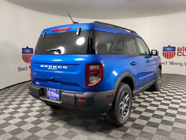 2025 Blue Metallic Ford Bronco Sport Big Bend 4X4 SUV