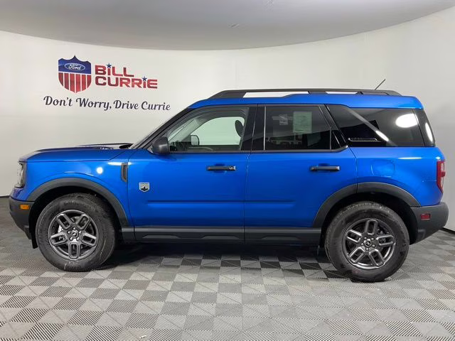 2025 Blue Metallic Ford Bronco Sport Big Bend 4X4 SUV