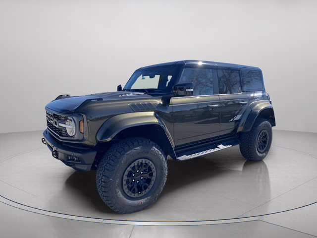 2025 Shelter Green Metallic Ford Bronco Raptor 4X4 Convertible