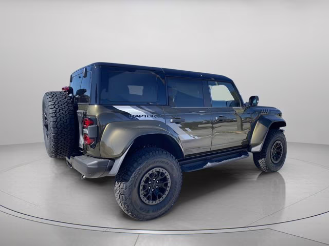 2025 Shelter Green Metallic Ford Bronco Raptor 4X4 Convertible