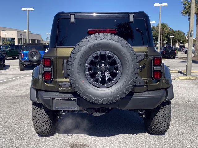 2025 Shelter Green Metallic Ford Bronco Raptor 4X4 Convertible