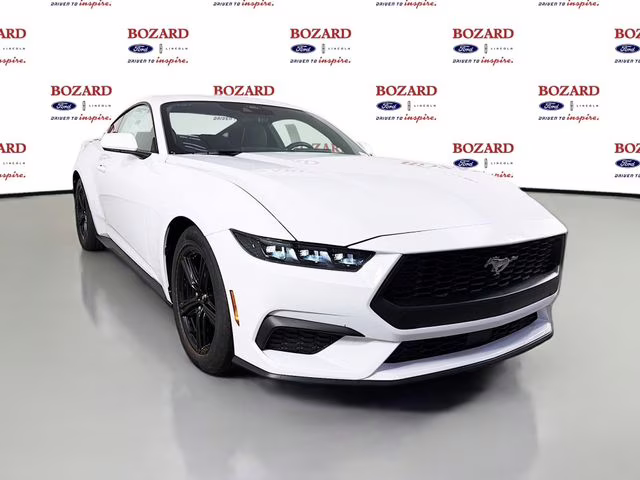 2026 Oxford White Ford Mustang EcoBoost RWD Coupe