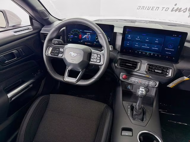 2026 Oxford White Ford Mustang EcoBoost RWD Coupe