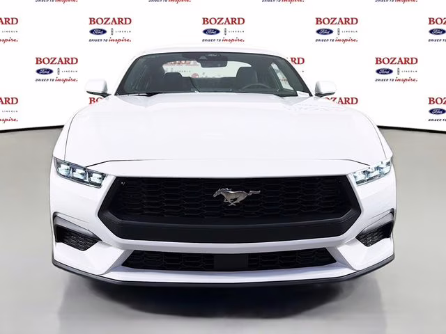 2026 Oxford White Ford Mustang EcoBoost RWD Coupe