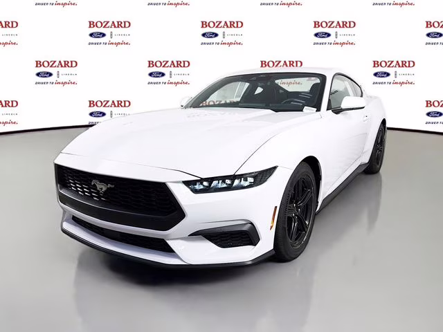 2026 Oxford White Ford Mustang EcoBoost RWD Coupe