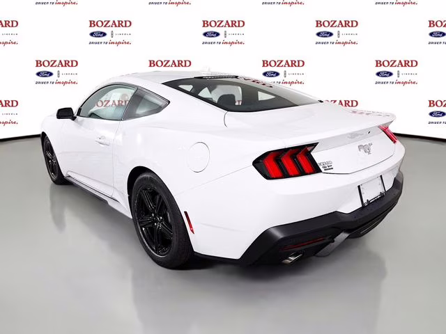 2026 Oxford White Ford Mustang EcoBoost RWD Coupe