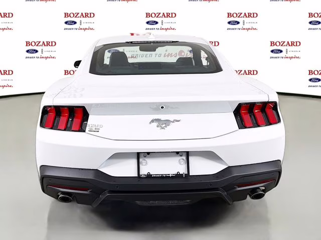 2026 Oxford White Ford Mustang EcoBoost RWD Coupe