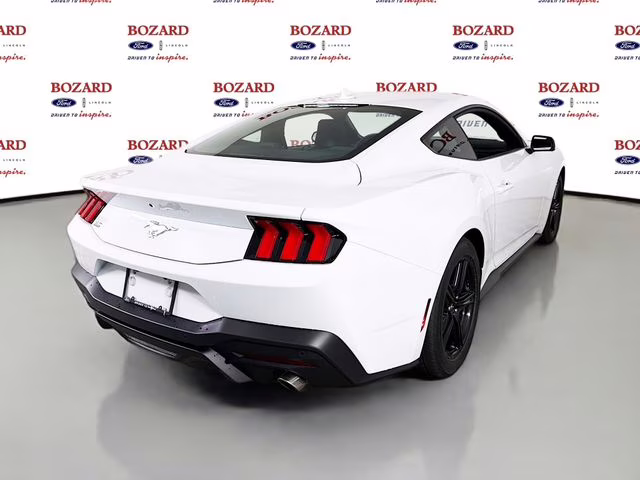 2026 Oxford White Ford Mustang EcoBoost RWD Coupe
