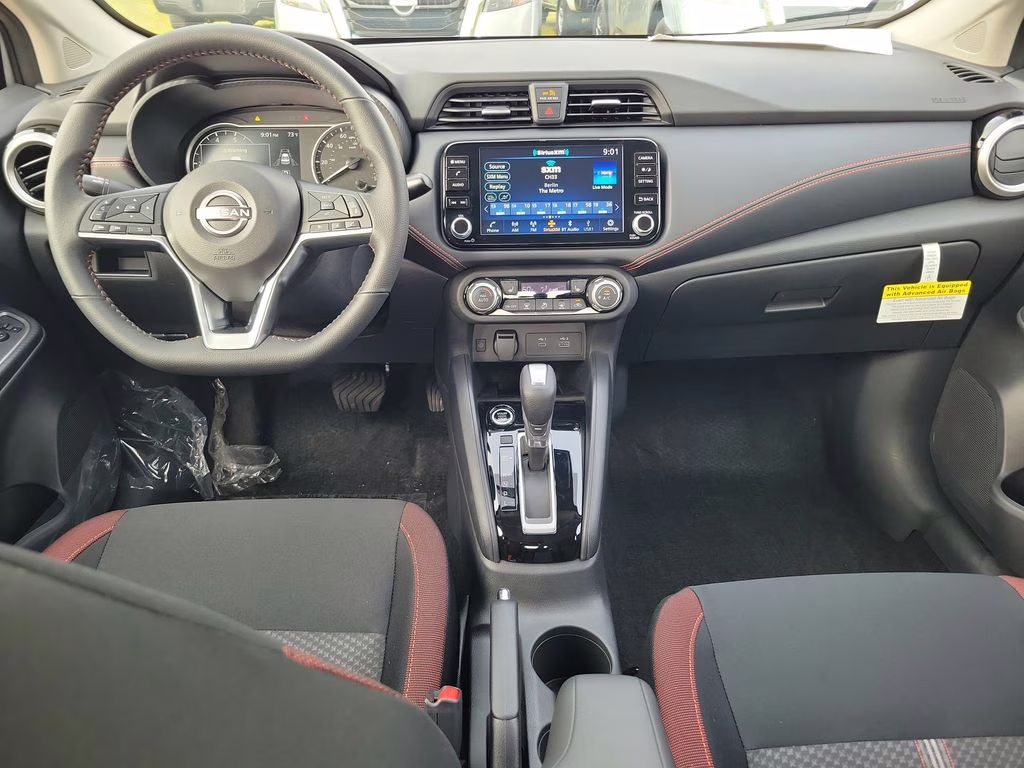 2025 Brilliant Silver Metallic Nissan Versa 1.6 SR FWD Sedan