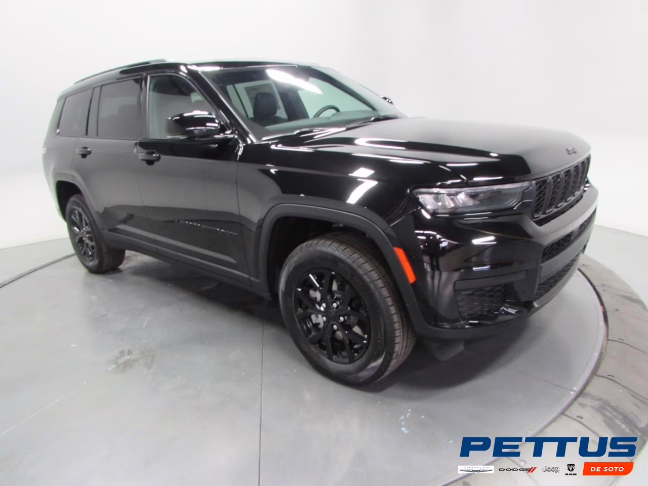 2025 Diamond Black Crystal Pearlcoat Jeep Grand Cherokee L Altitude X 4X4 SUV