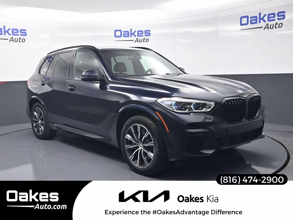 2022 Carbon Black Metallic BMW X5 M50i AWD SUV