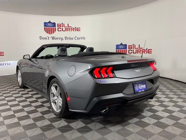 2026 Gray Metallic Ford Mustang EcoBoost Premium RWD Convertible