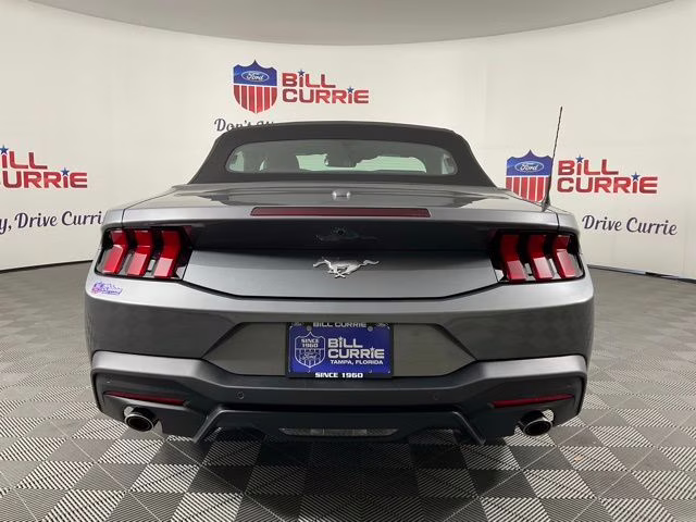 2026 Gray Metallic Ford Mustang EcoBoost Premium RWD Convertible