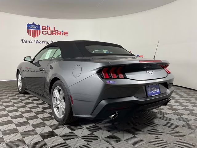2026 Gray Metallic Ford Mustang EcoBoost Premium RWD Convertible