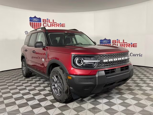 2025 Ruby Red Metallic Ford Bronco Sport Big Bend 4X4 SUV